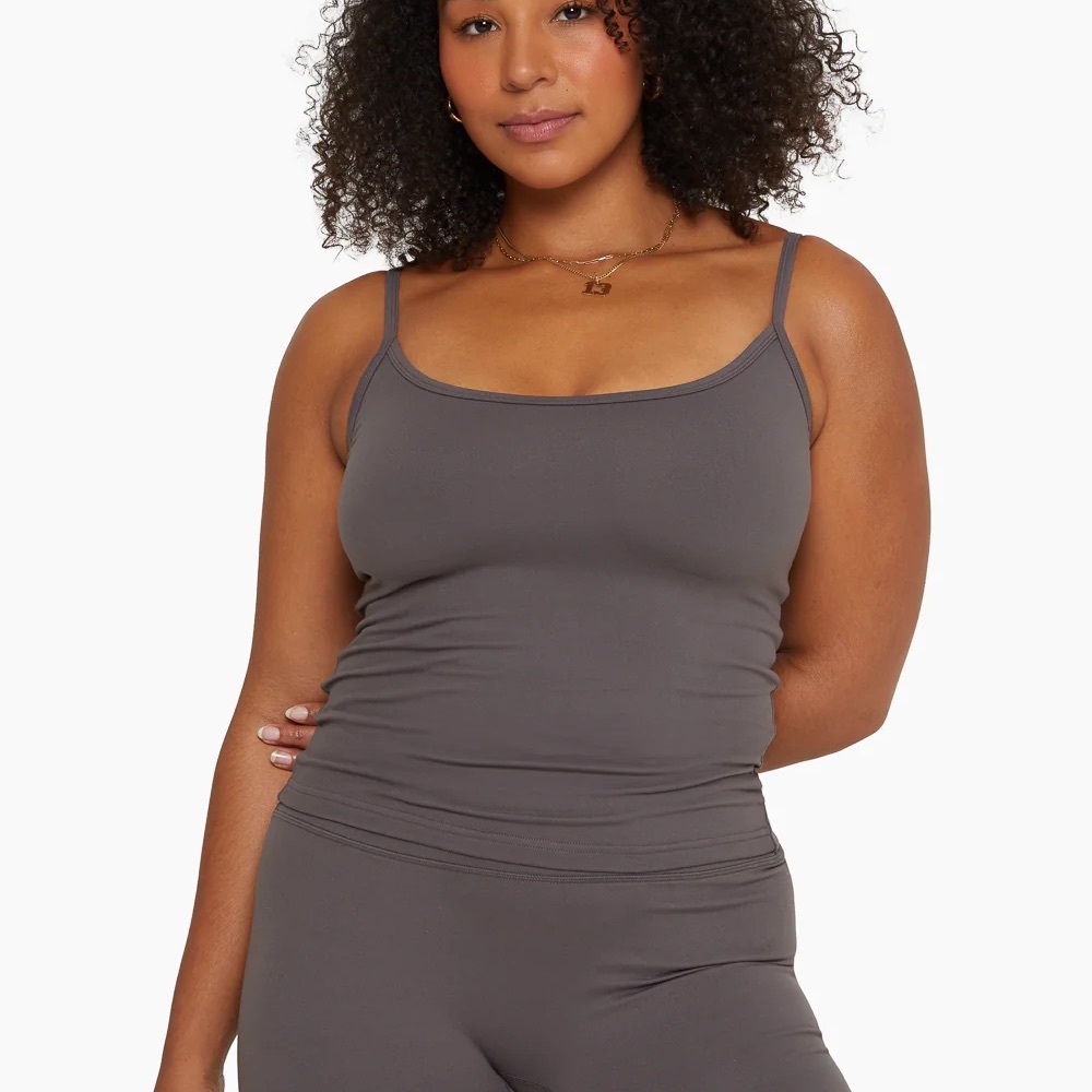 Set Active Formcloud Graphite Camisole Set